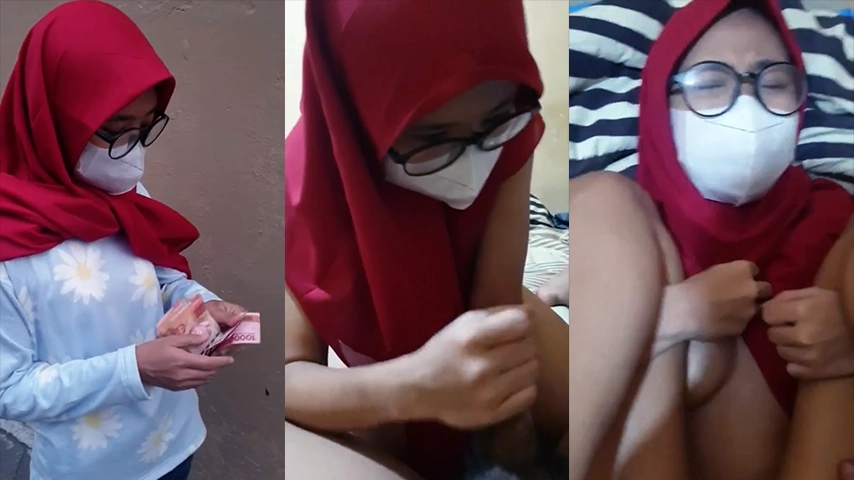 Bokep Indo BO Cewek Random Berhijab di Kosan