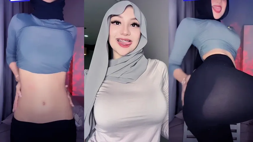 Bokep Indo Tiktoker Hijaber @Paahcantekk Ebot Viral