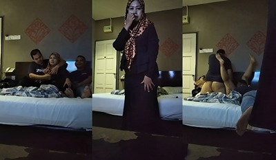 Ibu Guru Viral Maen Bertiga Di Dalam Hotel